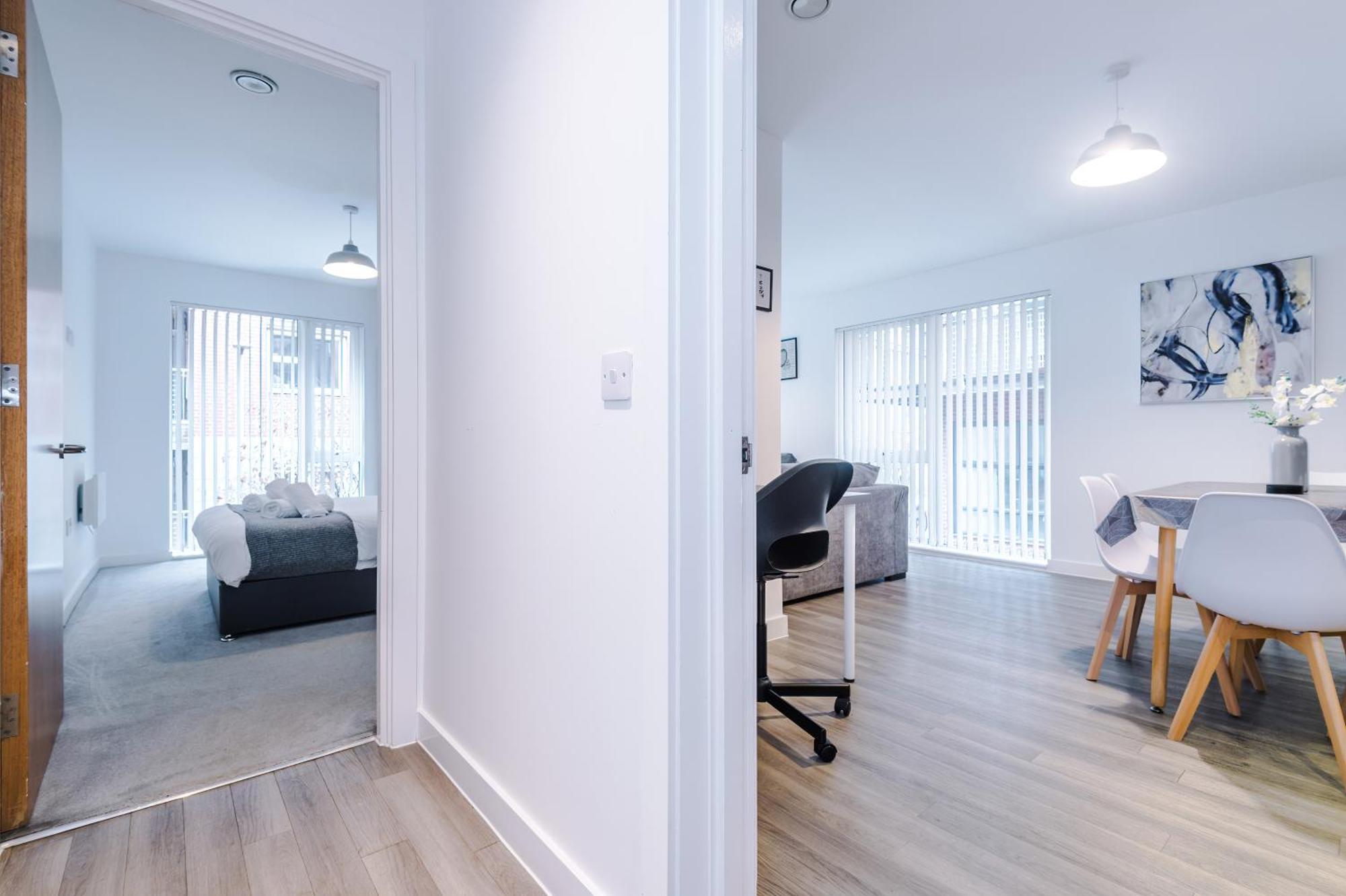 Hilltop Serviced Apartments- Northern Quarter Manchester Pokoj fotografie