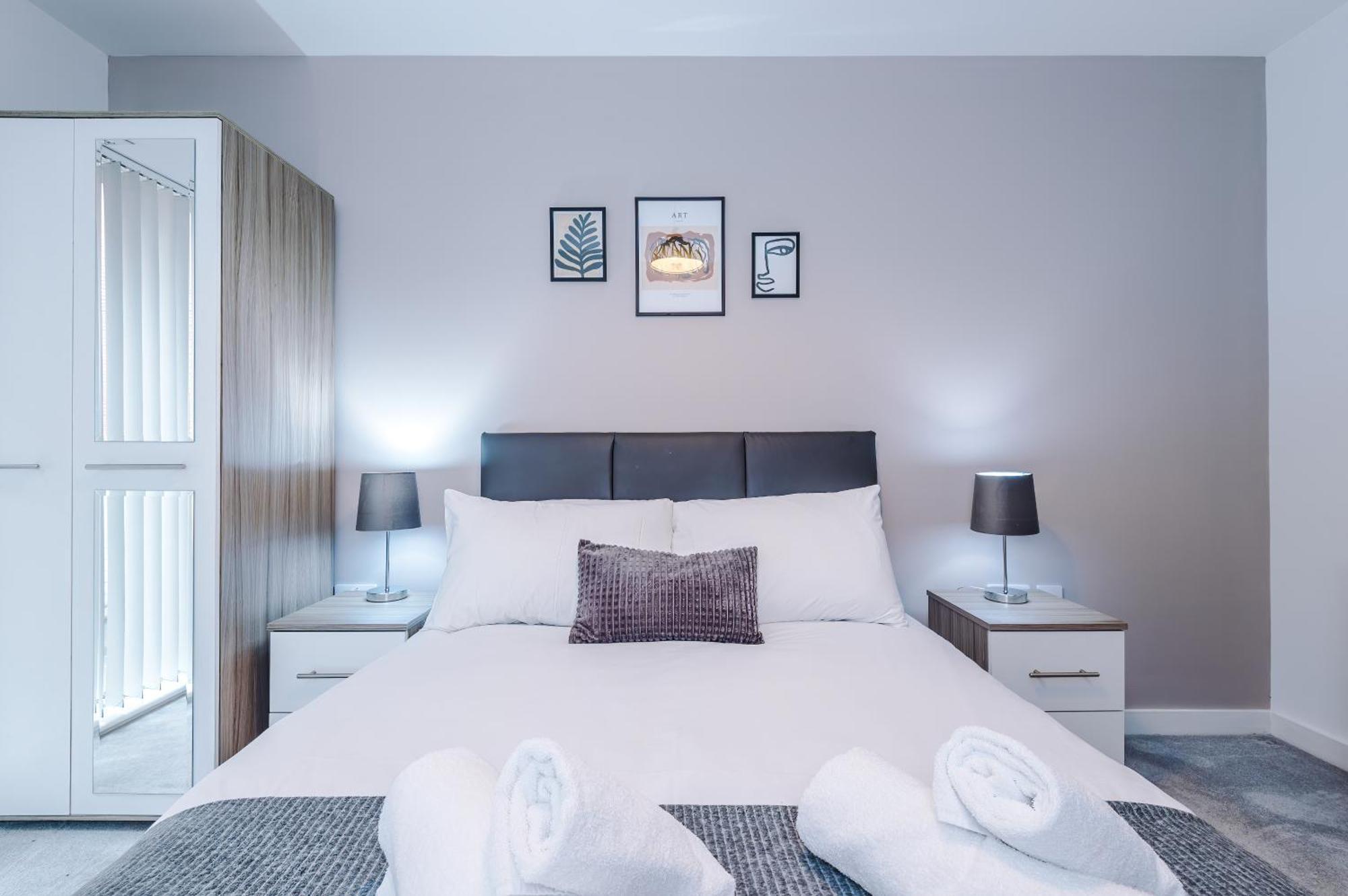 Hilltop Serviced Apartments- Northern Quarter Manchester Pokoj fotografie