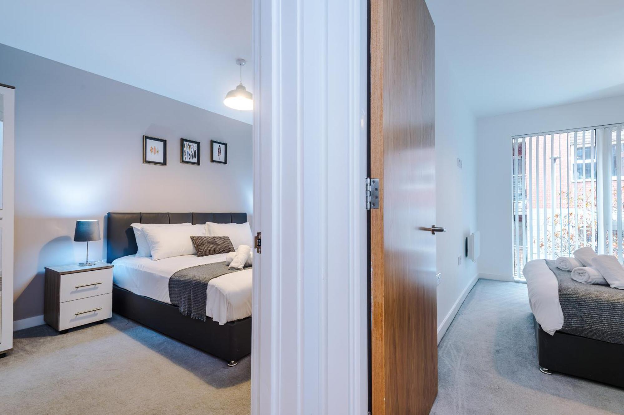 Hilltop Serviced Apartments- Northern Quarter Manchester Pokoj fotografie