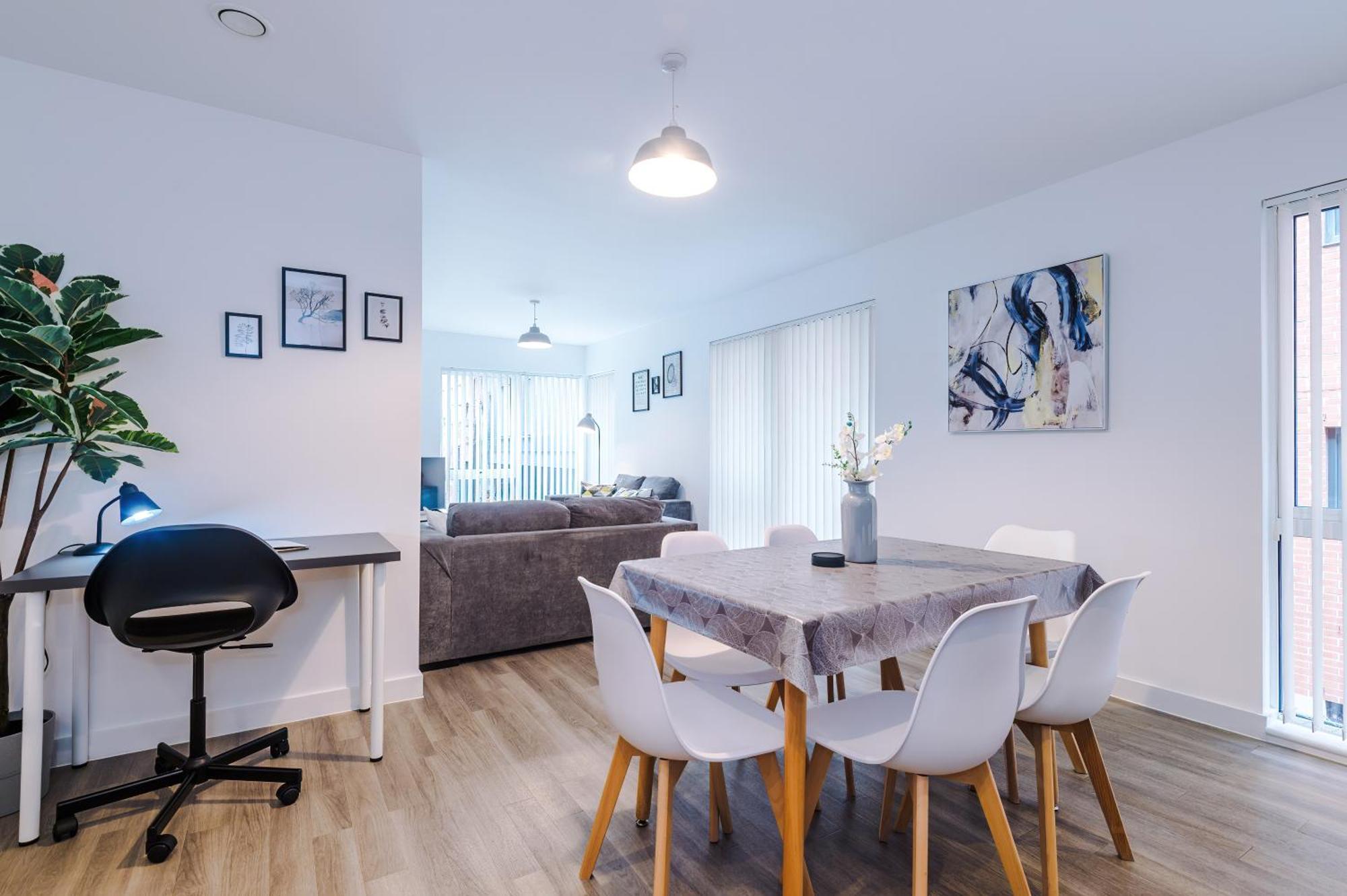 Hilltop Serviced Apartments- Northern Quarter Manchester Pokoj fotografie