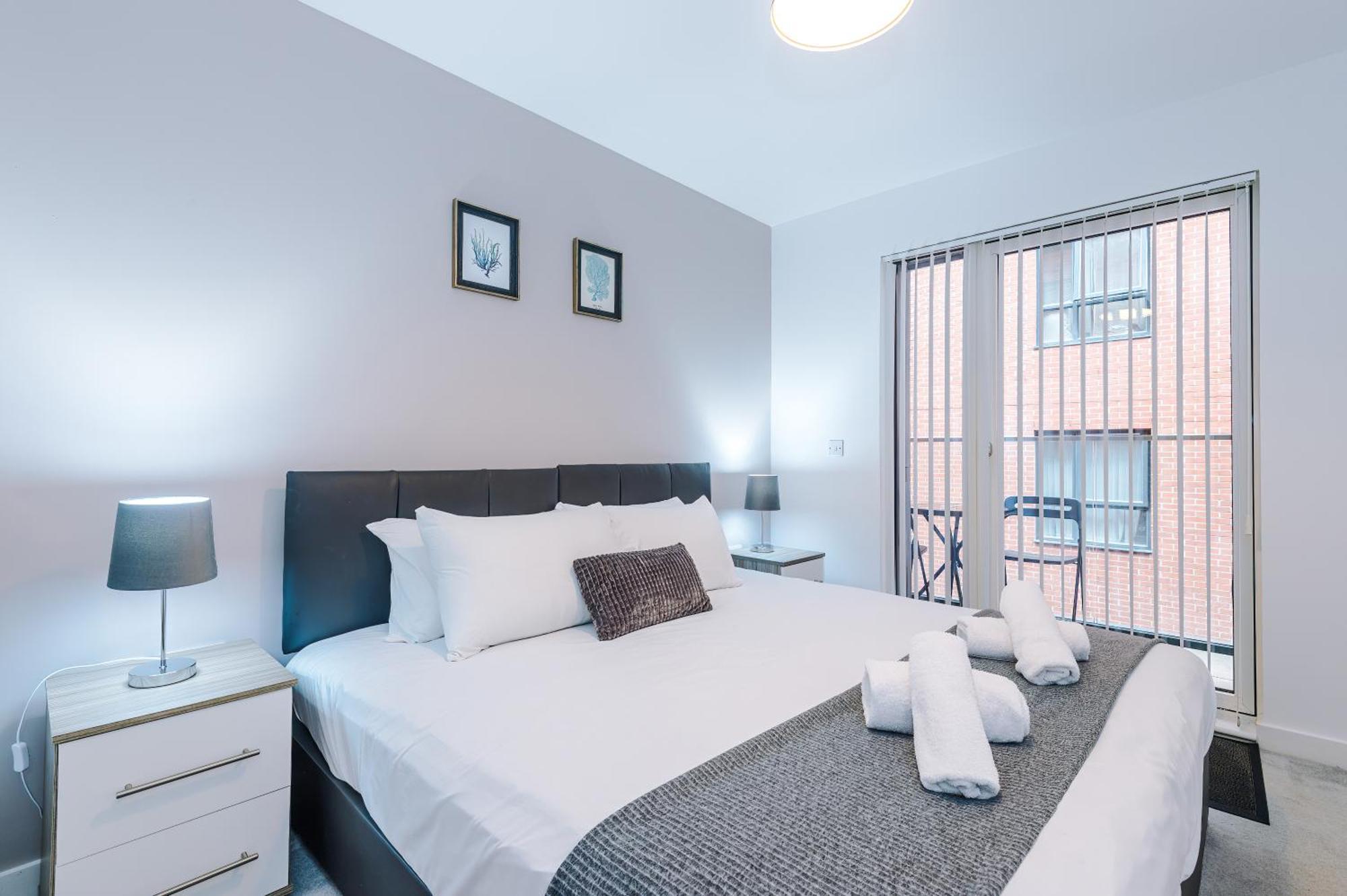 Hilltop Serviced Apartments- Northern Quarter Manchester Pokoj fotografie
