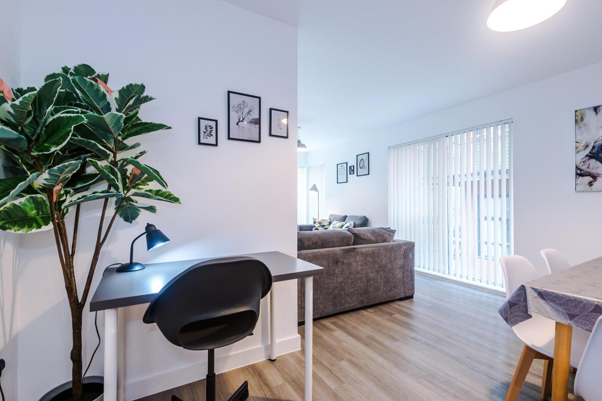 Hilltop Serviced Apartments- Northern Quarter Manchester Pokoj fotografie