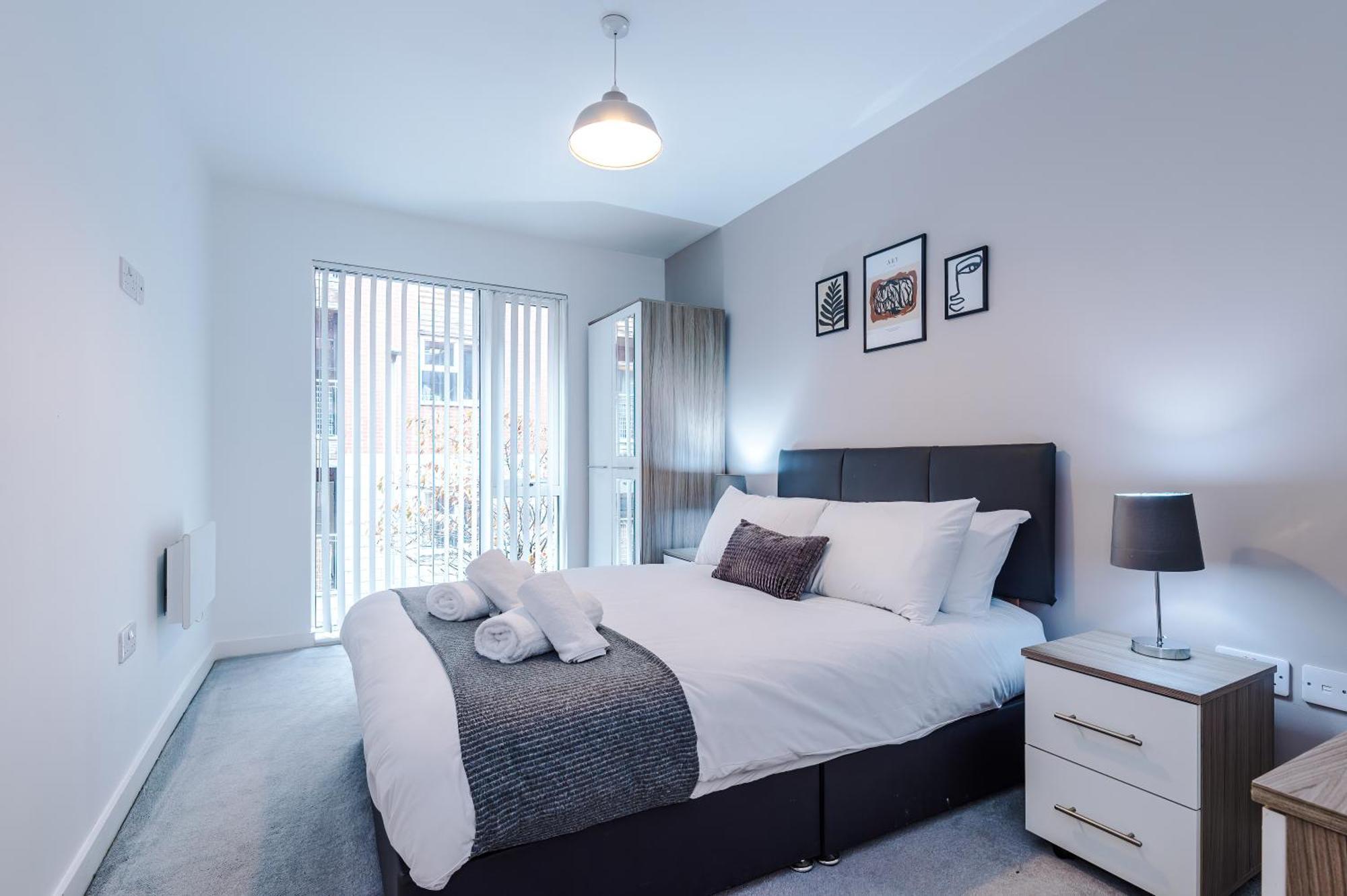 Hilltop Serviced Apartments- Northern Quarter Manchester Pokoj fotografie