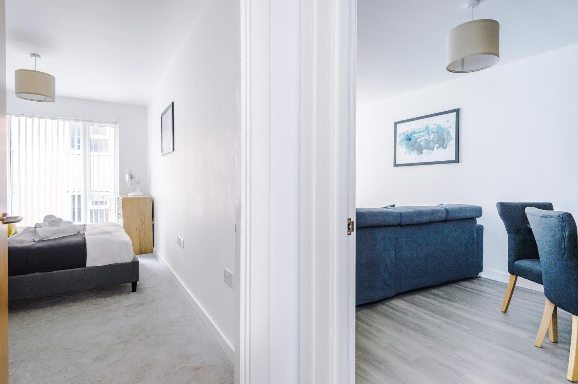 Hilltop Serviced Apartments- Northern Quarter Manchester Pokoj fotografie