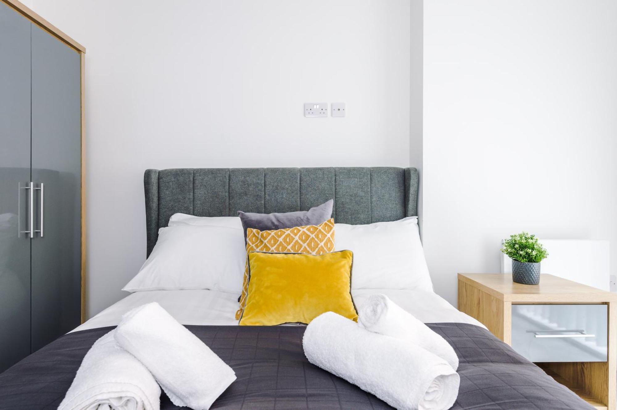 Hilltop Serviced Apartments- Northern Quarter Manchester Pokoj fotografie